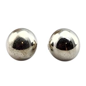 Tiffany & Co. Sterling Silver HardWear Ball Earrings #21010